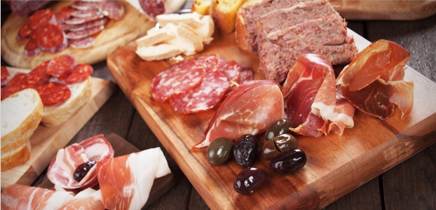 plateau de charcuterie